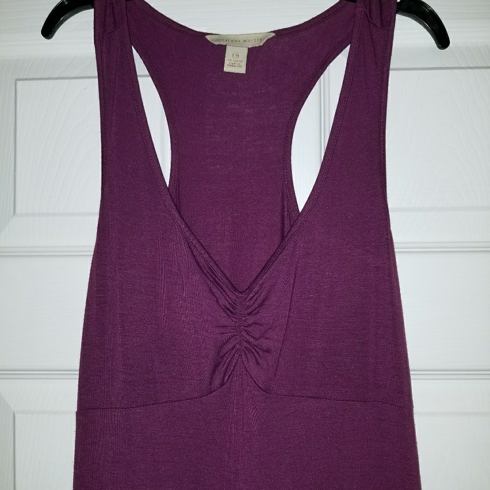 Summer maxi dress with ruffles
